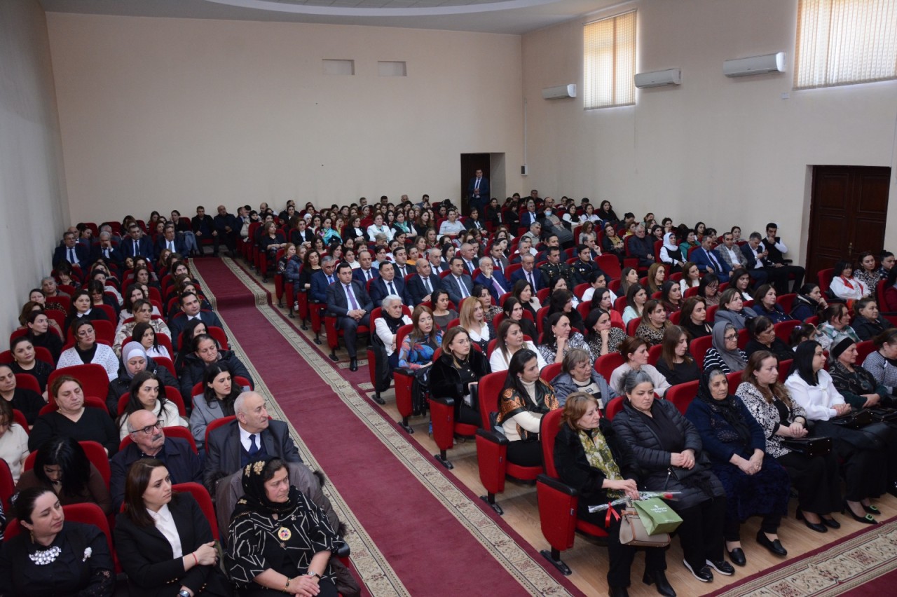Qubadlıda Qadınlar Günü münasibəti ilə tədbir keçirildi - FOTOLAR
