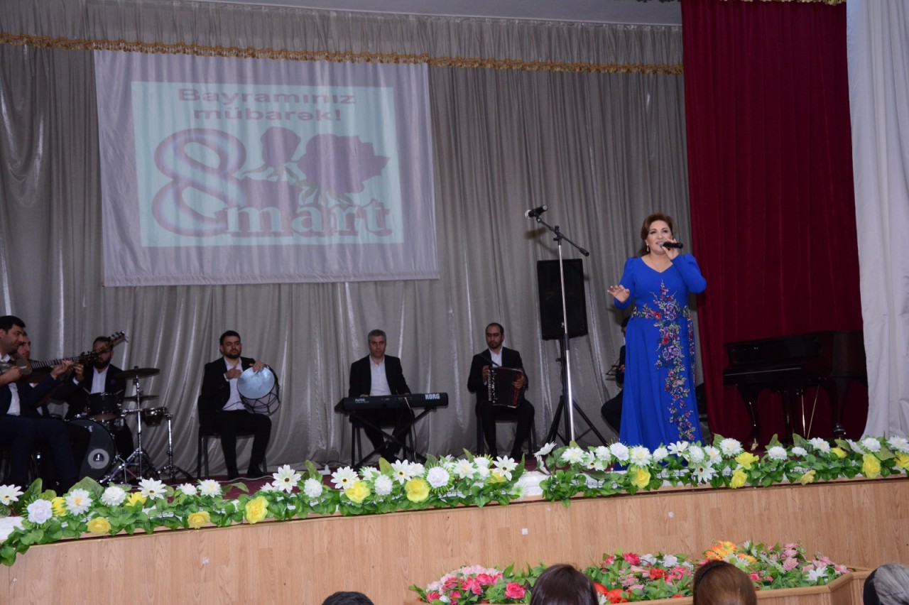 Qubadlıda Qadınlar Günü münasibəti ilə tədbir keçirildi - FOTOLAR