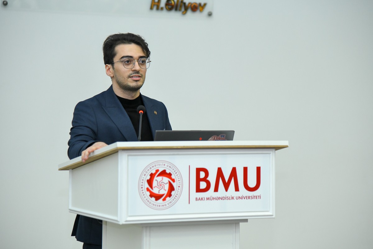 BMU-da tələbələrə kibertəhlükəsizlik mövzusunda seminar keçirilib - FOTOLAR