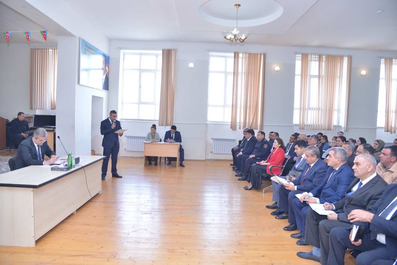 İcra başçısı Süleyman Mikayılov səyyar görüşlər keçirdi - FOTOLAR