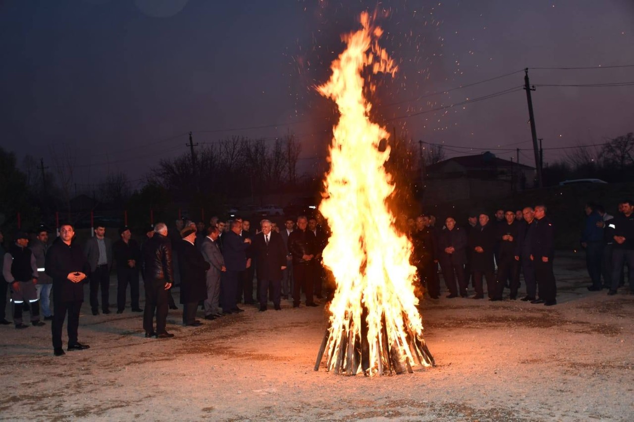 Ağdamın Çıraxlı kəndində Yel çərşənbəsi qeyd edildi - FOTOLAR