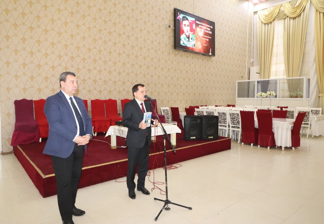 Qazaxda şəhid ailələri üçün bayram süfrəsi açılıb - FOTOLAR