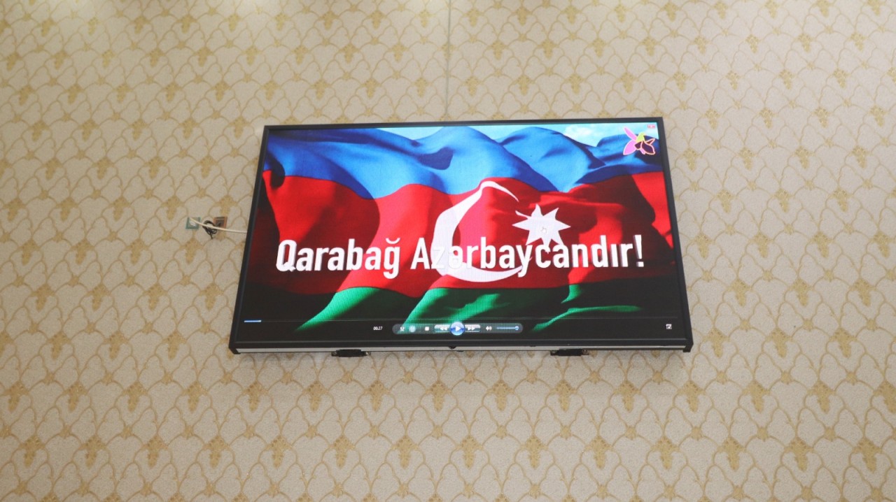 Qazaxda şəhid ailələri üçün bayram süfrəsi açılıb - FOTOLAR