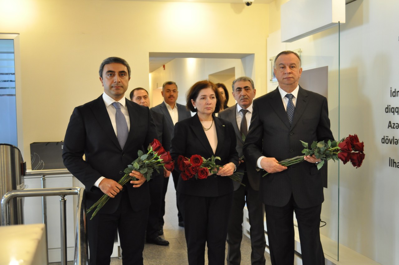 YAP Nərimanov rayon təşkilatı ərazi partiya təşkilatında görüş keçirib - FOTOLAR