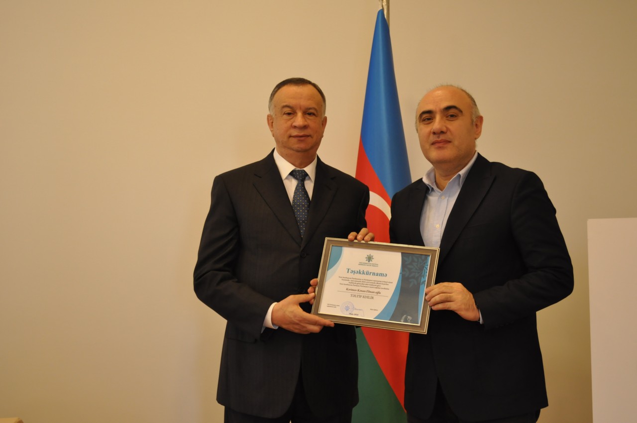 YAP Nərimanov rayon təşkilatı ərazi partiya təşkilatında görüş keçirib - FOTOLAR