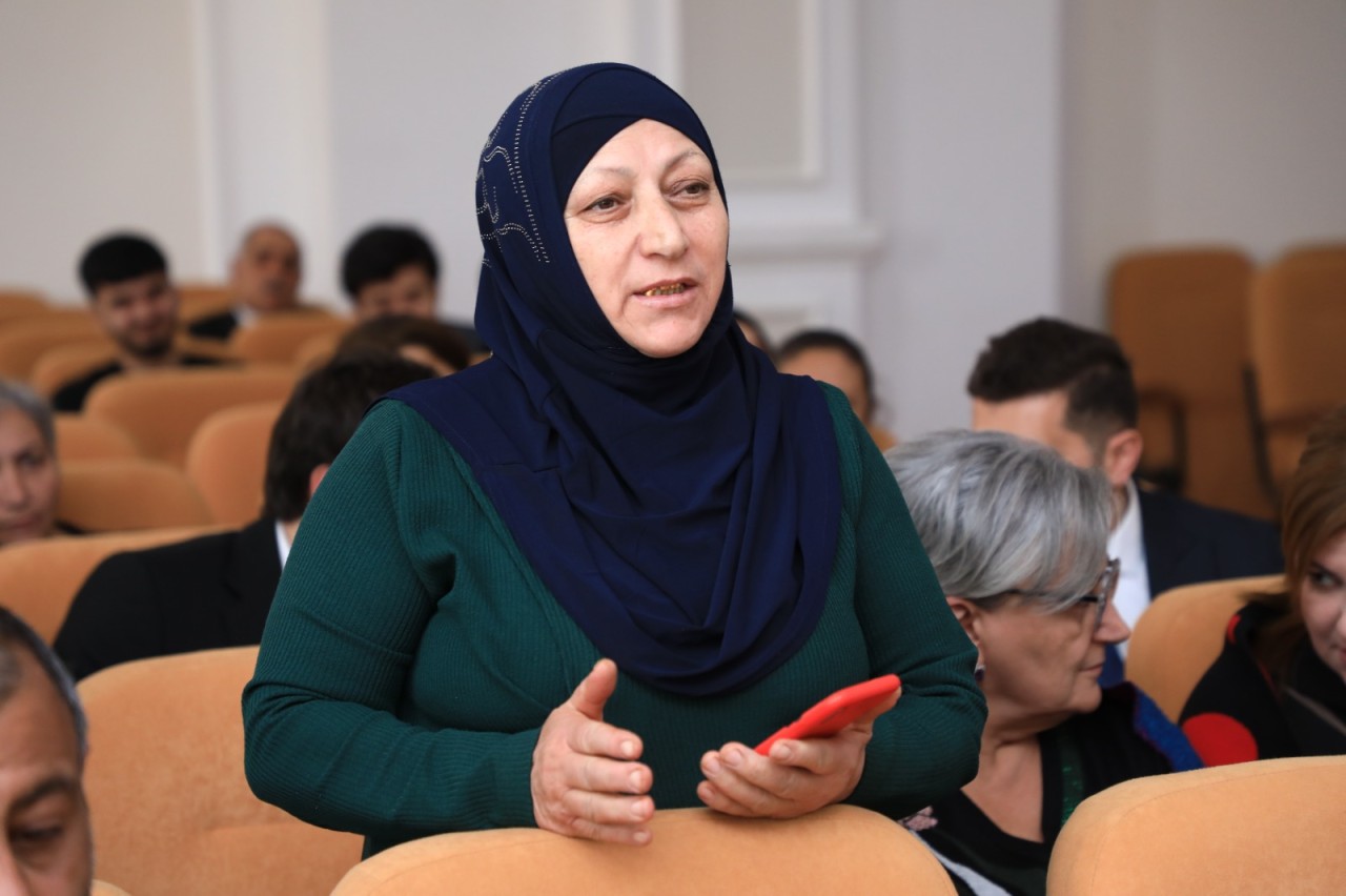 Niyazi Bayramov vətəndaşlarla növbəti səyyar görüş keçirib - FOTOLAR