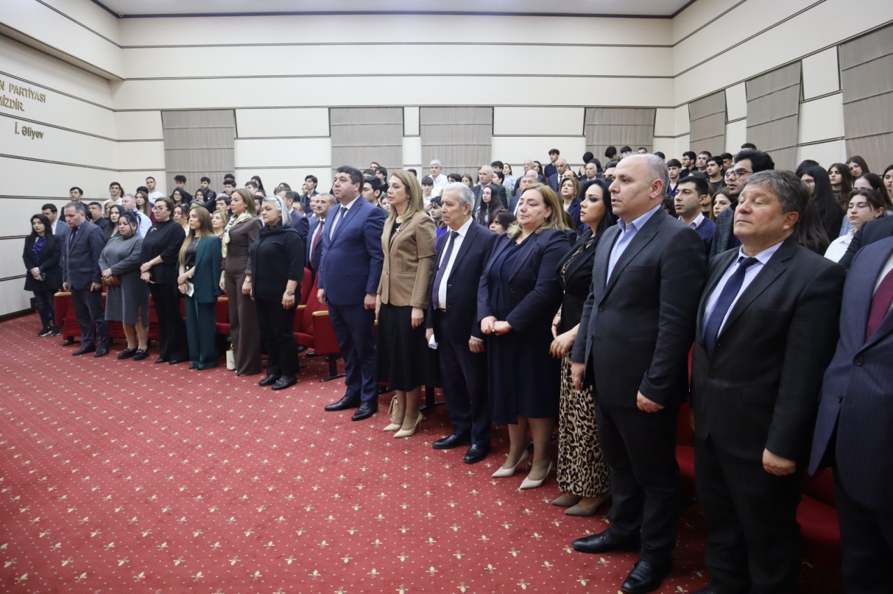 YAP Yasamal rayon təşkilatı Azərbaycanlıların Soyqırımı Günü ilə bağlı tədbir keçirdi - FOTOLAR