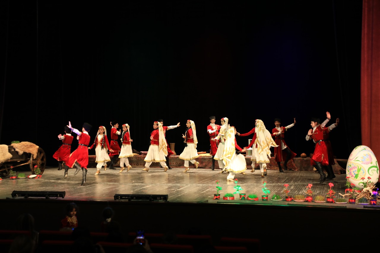 Gəncədə Novruz bayramı münasibətilə ümumşəhər tədbiri keçirildi - FOTOLAR