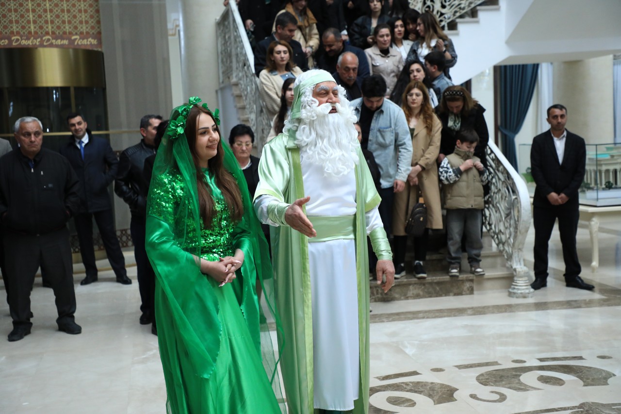Gəncədə Novruz bayramı münasibətilə ümumşəhər tədbiri keçirildi - FOTOLAR