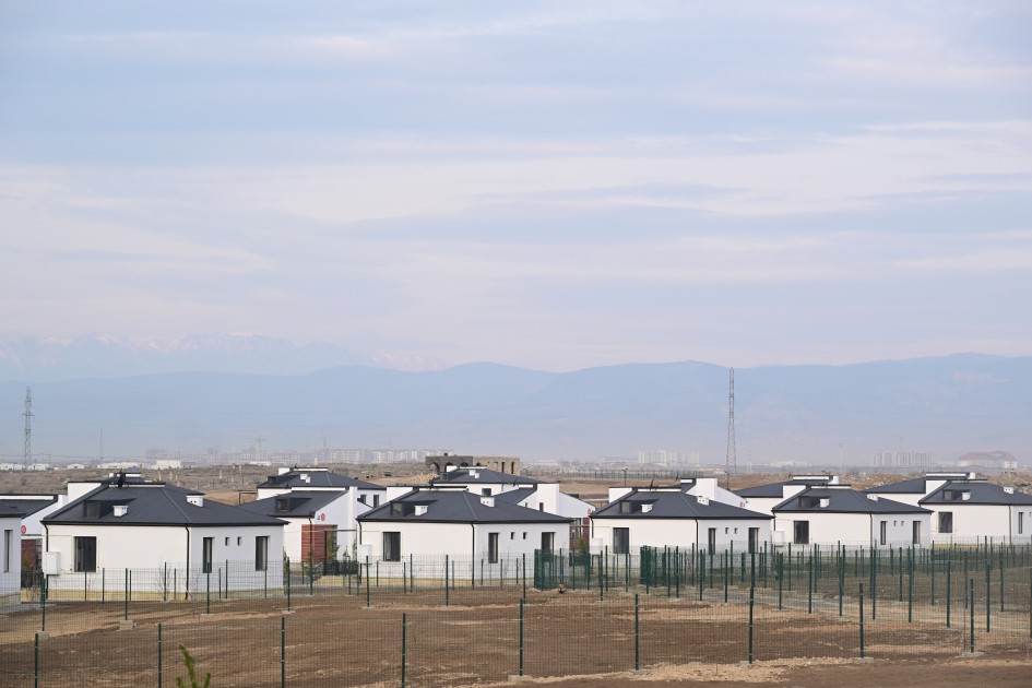Bu gün açılışı olan Sarıcalı kəndindən FOTOLAR