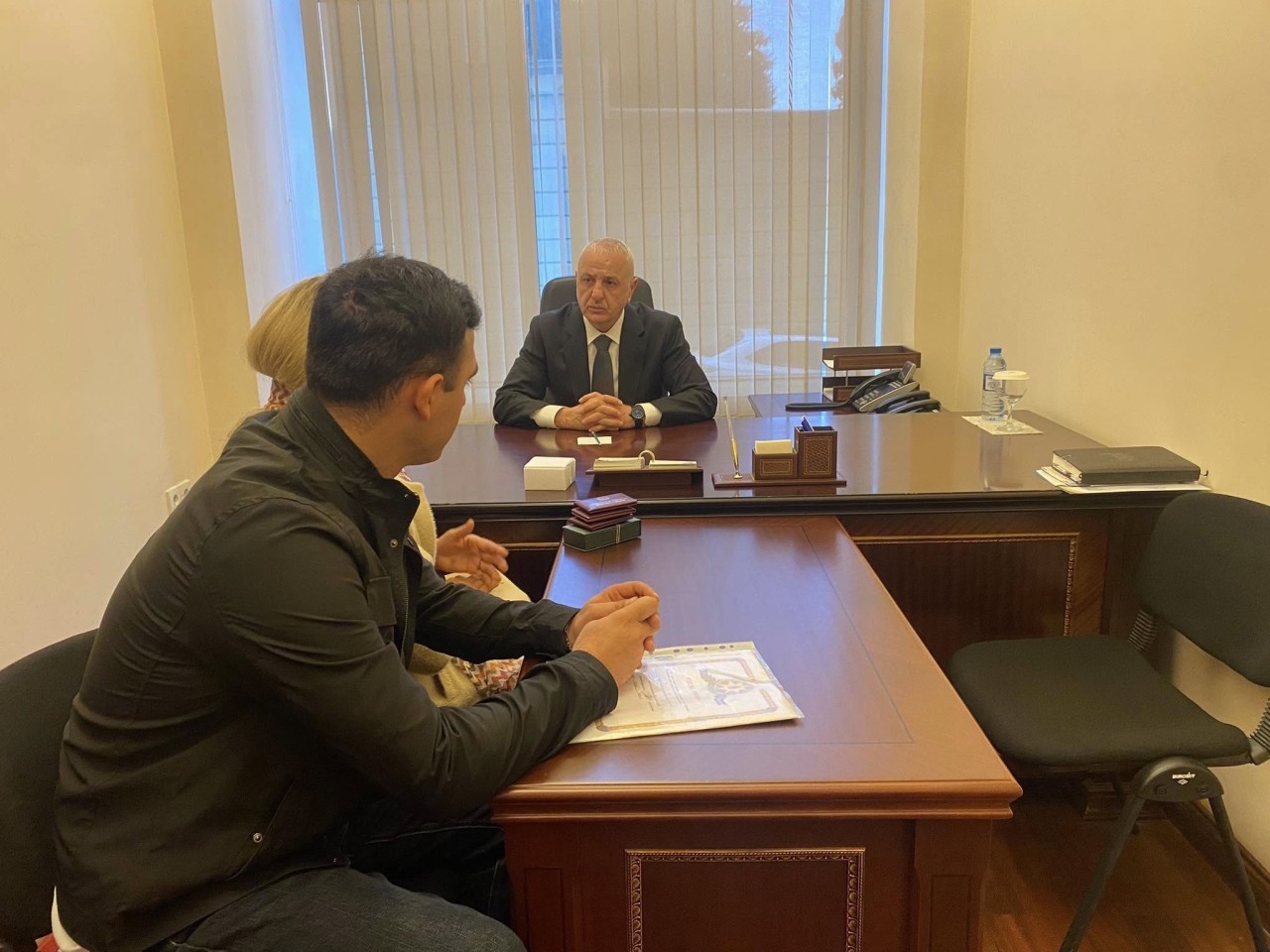 Ülvi Quliyev vətəndaşları qəbul etdi - FOTO