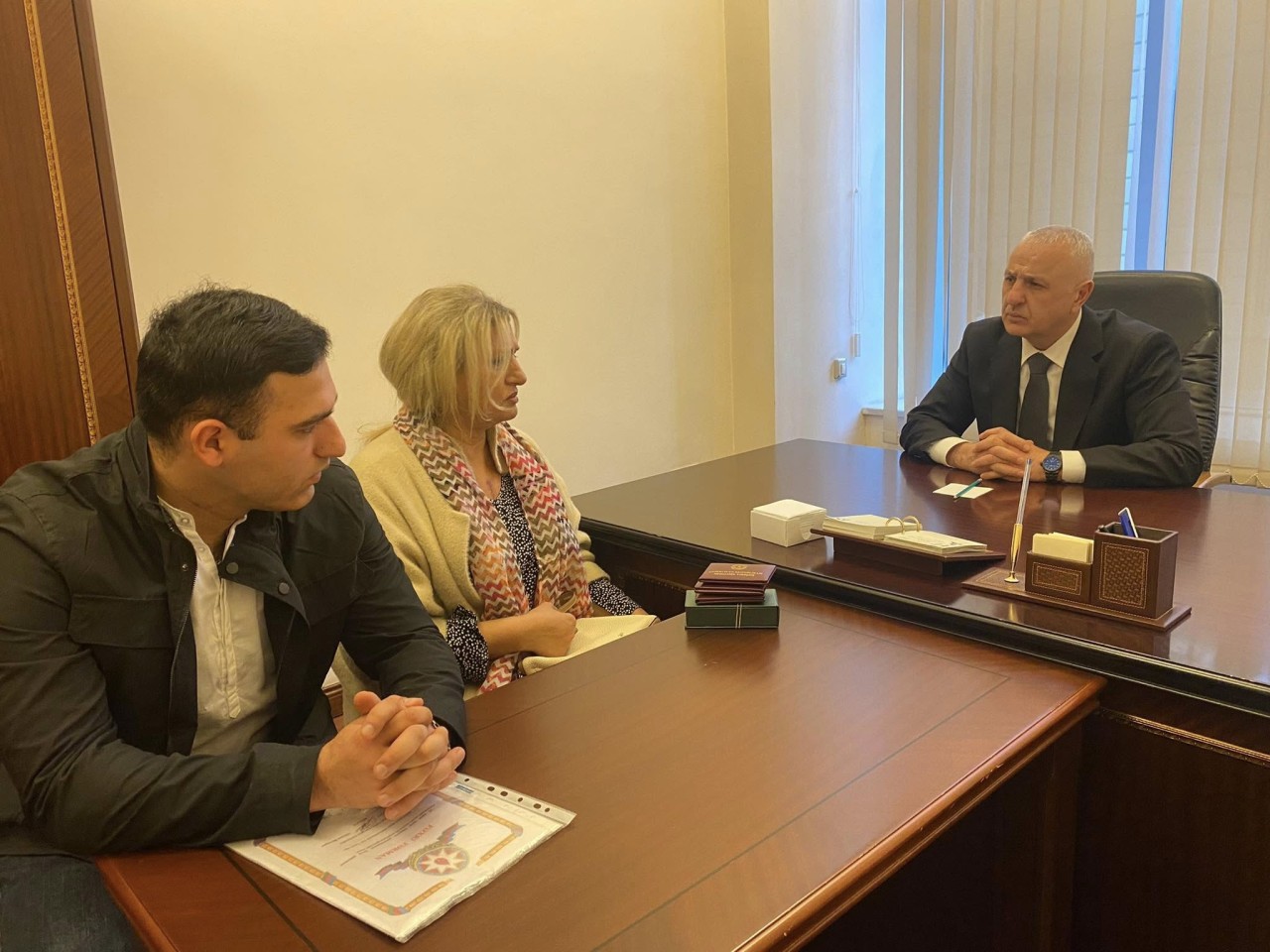 Ülvi Quliyev vətəndaşları qəbul etdi - FOTO