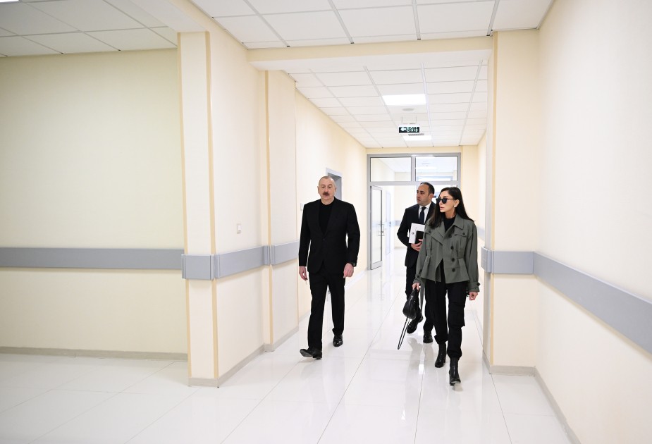 Prezident və birinci xanım Şuşada bir sıra açılışlarda iştirak ediblər - YENİLƏNİB (FOTOLAR)