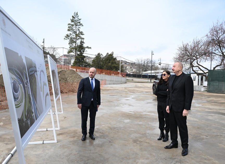 Prezident və birinci xanım Şuşada bir sıra açılışlarda iştirak ediblər - YENİLƏNİB (FOTOLAR)
