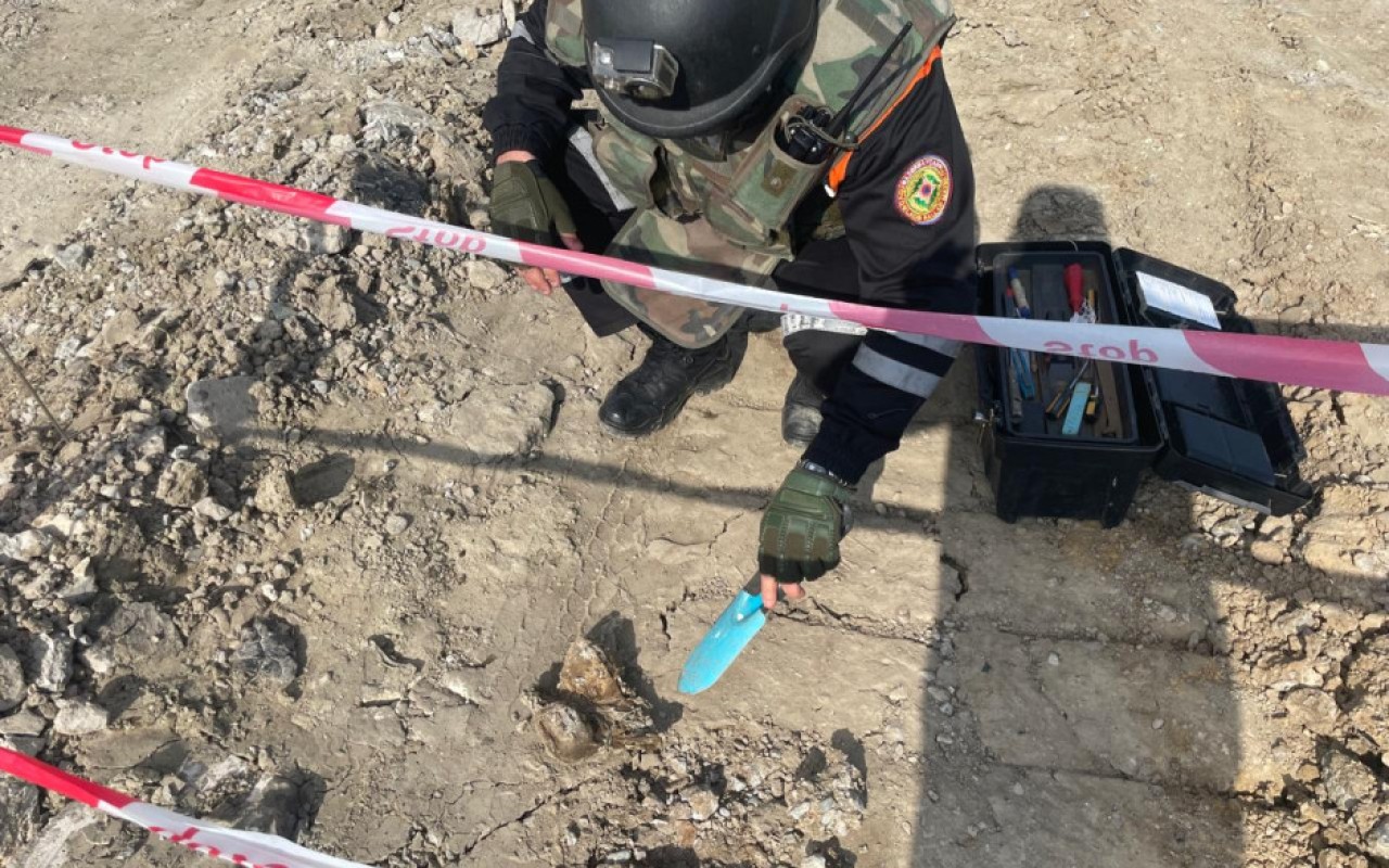 Bakıda hərbi sursat tapıldı