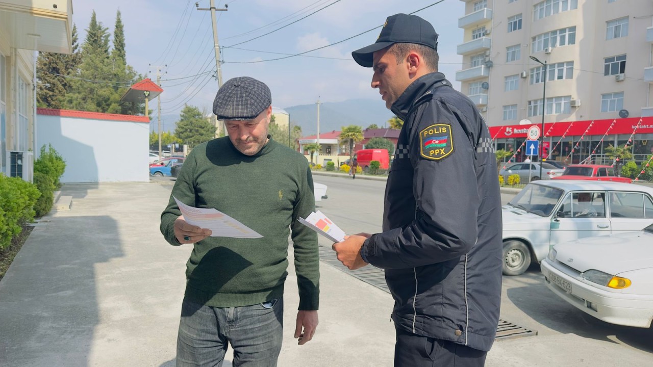 “Kiberdələduzlara qarşı diqqətli olun!” – Polis Balakəndə tədbirlər keçirdi
