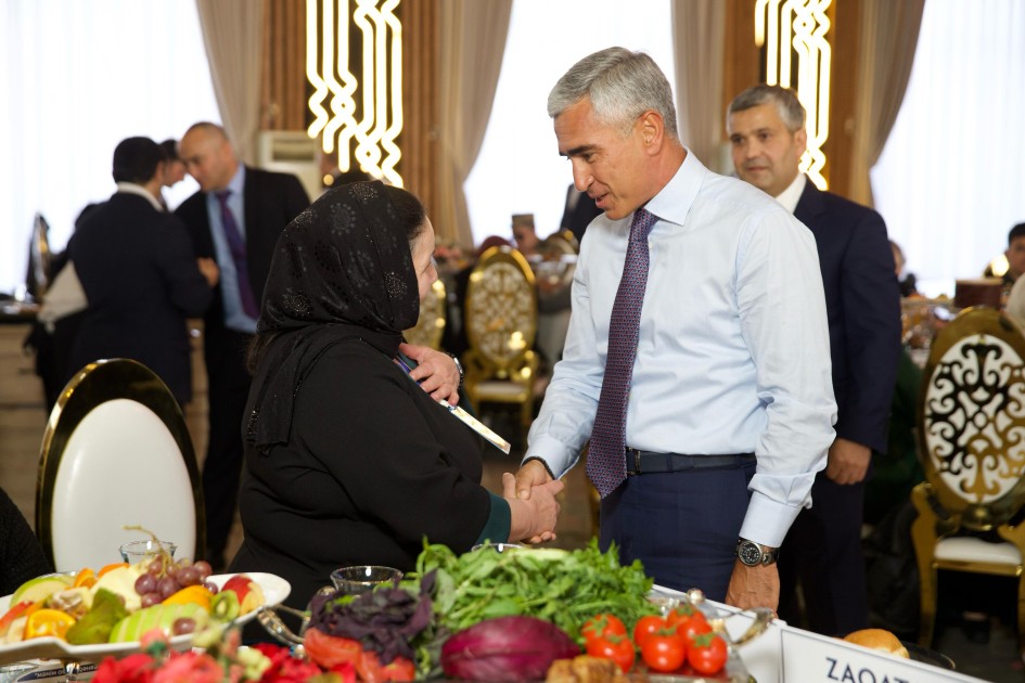 Heydər Əliyev Fondu Ramazan bayramında şəhid ailələri ilə birgə - FOTOLAR