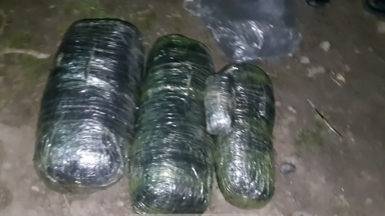 Neftçalada narkokuryer saxlanıldı - FOTO