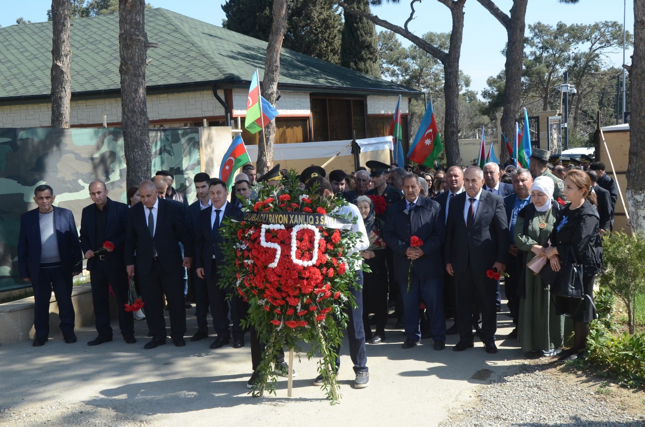 Milli Qəhrəman Şükür Həmidovun 50 illik yubileyi qeyd olundu - FOTOLAR