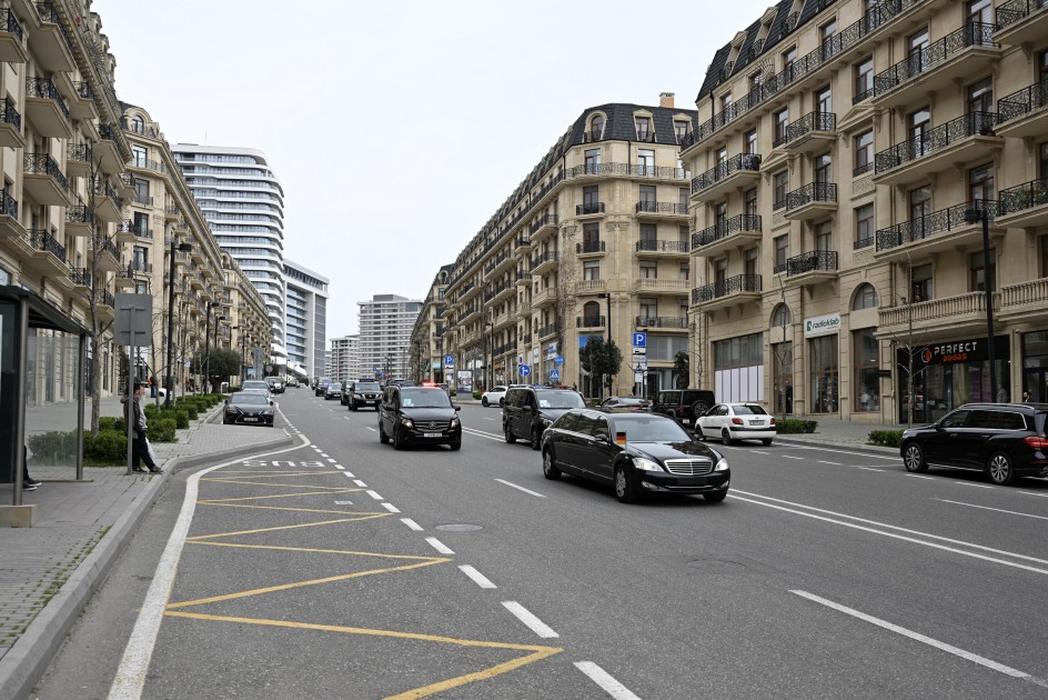 Almaniya Prezidenti "Bakı Ağ Şəhər"də - FOTOLAR