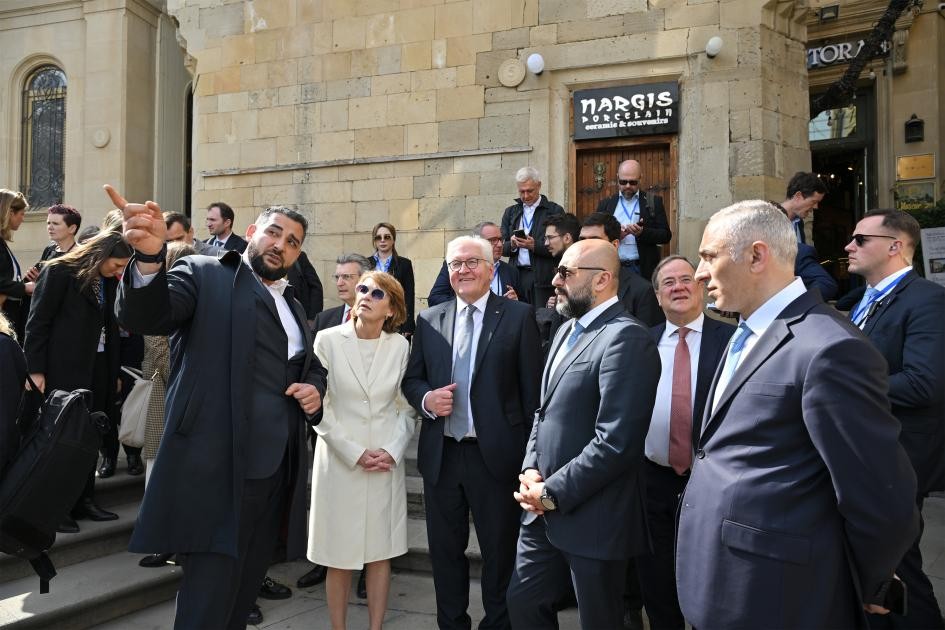 Ştaynmayer İçərişəhərlə tanış oldu - FOTOLAR