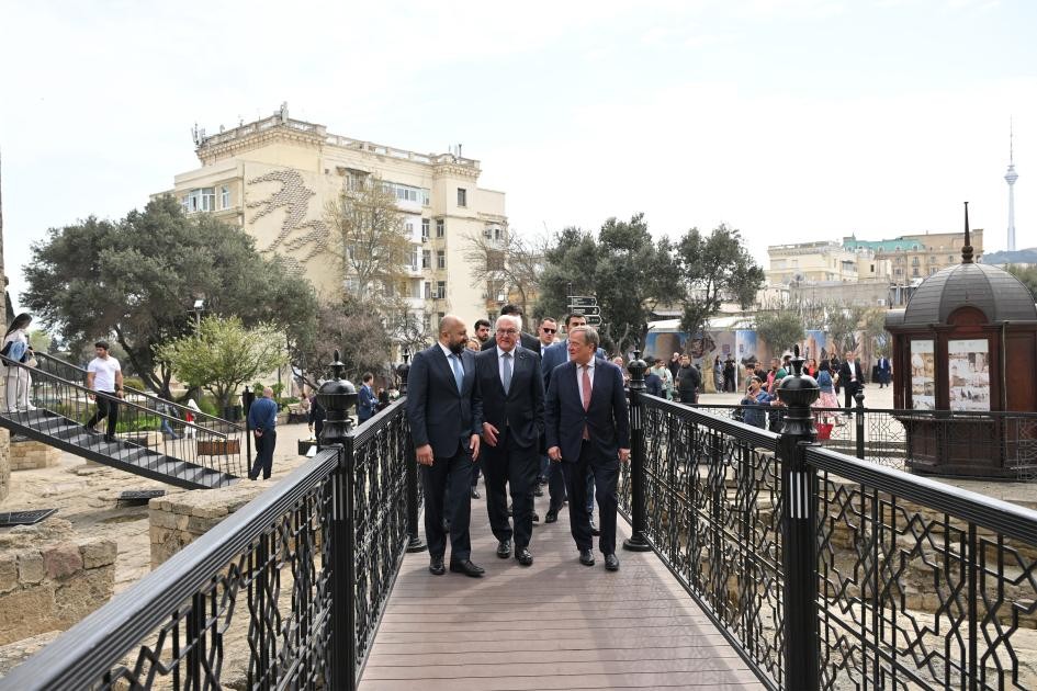 Ştaynmayer İçərişəhərlə tanış oldu - FOTOLAR