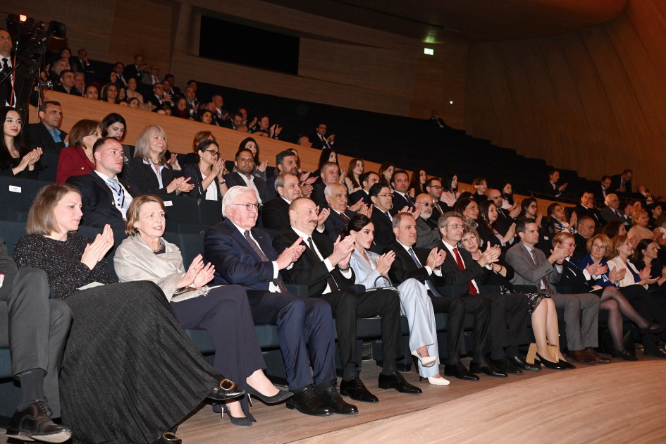 Azərbaycan və Almaniya prezidentləri konsertdə - VİDEO (FOTOLAR)