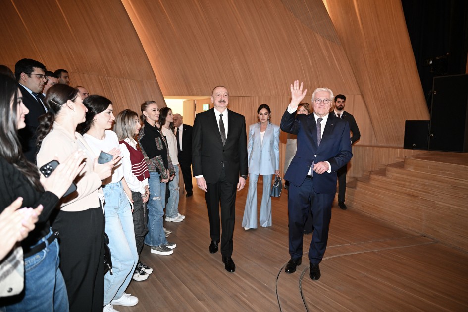 Azərbaycan və Almaniya prezidentləri konsertdə - VİDEO (FOTOLAR)