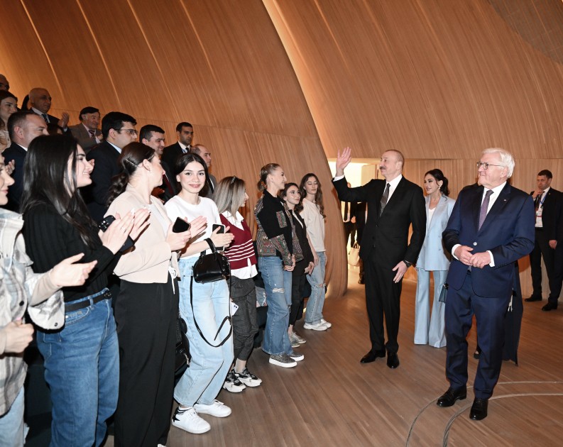 Azərbaycan və Almaniya prezidentləri konsertdə - VİDEO (FOTOLAR)