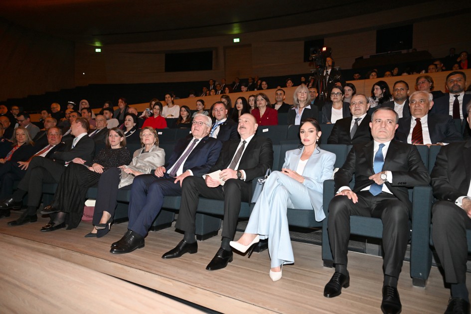 Azərbaycan və Almaniya prezidentləri konsertdə - VİDEO (FOTOLAR)