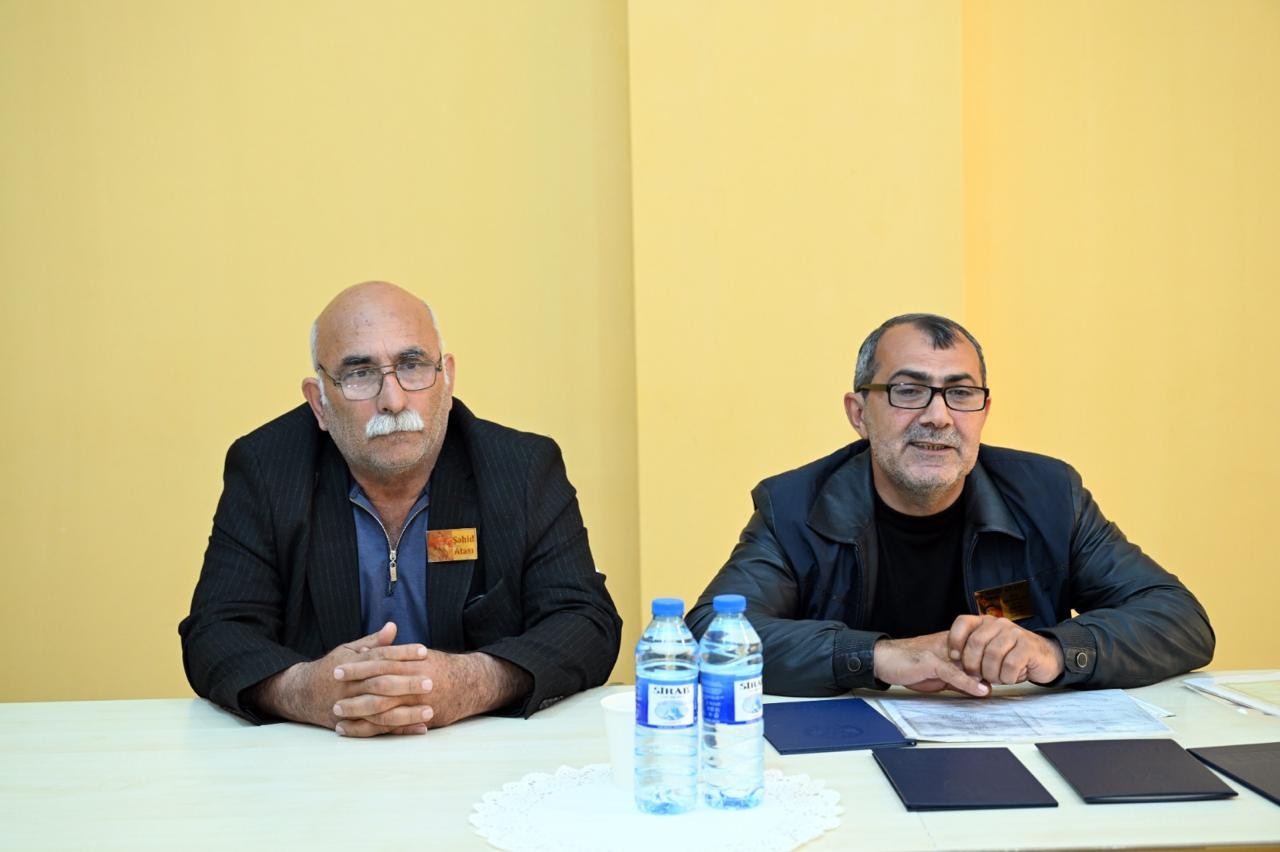 Nazir Adil Kərimli Saatlıda vətəndaşları qəbul edib - FOTOLAR