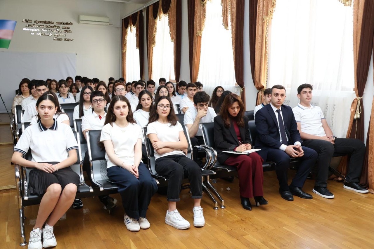 “Yeni dövrün Azərbaycanı” mövzusunda tədbir keçirildi - FOTOLAR