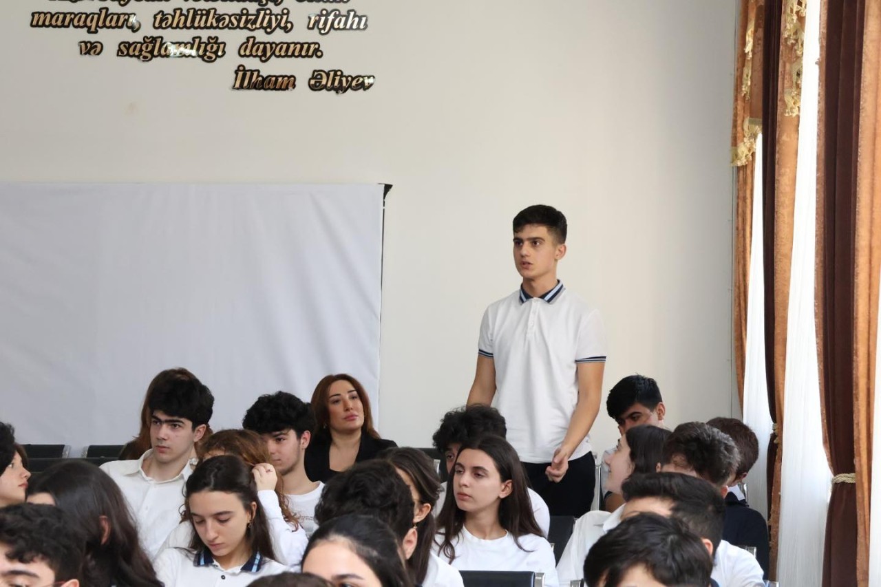 “Yeni dövrün Azərbaycanı” mövzusunda tədbir keçirildi - FOTOLAR