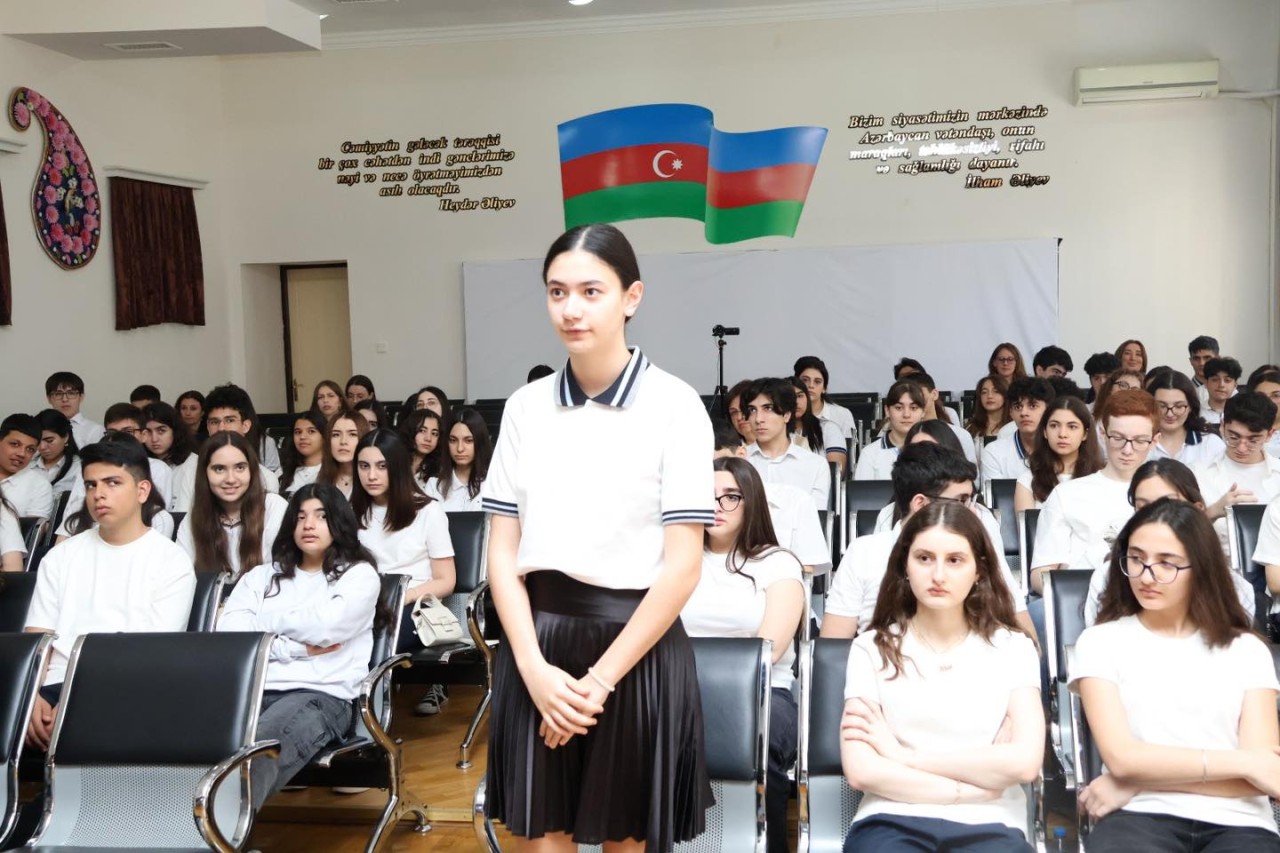 “Yeni dövrün Azərbaycanı” mövzusunda tədbir keçirildi - FOTOLAR