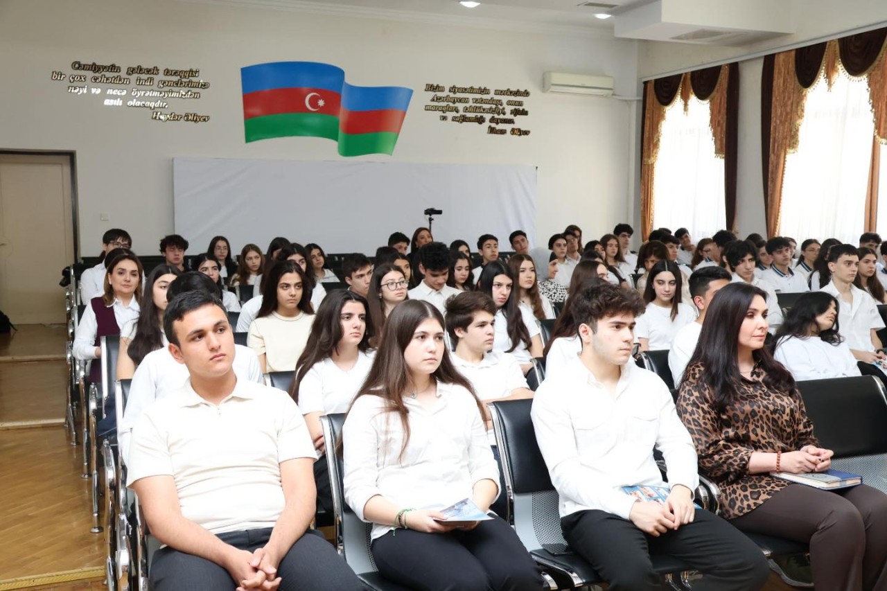 “Yeni dövrün Azərbaycanı” mövzusunda tədbir keçirildi - FOTOLAR