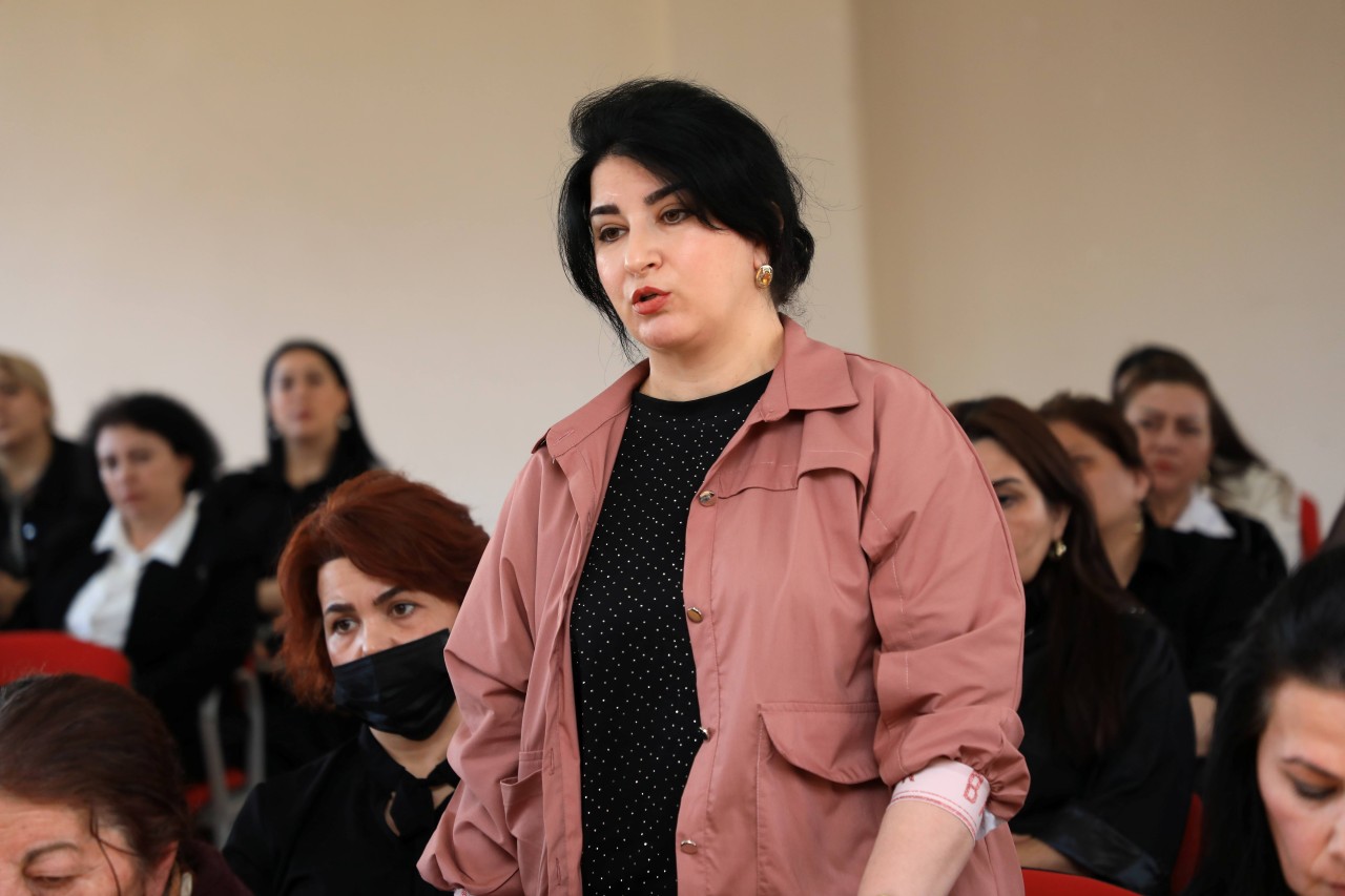 Niyazi Bayramov vətəndaşlarla növbəti görüş keçirdi - FOTOLAR