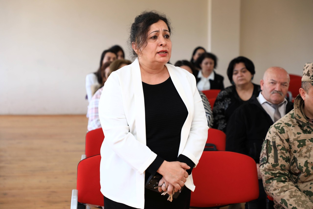 Niyazi Bayramov vətəndaşlarla növbəti görüş keçirdi - FOTOLAR