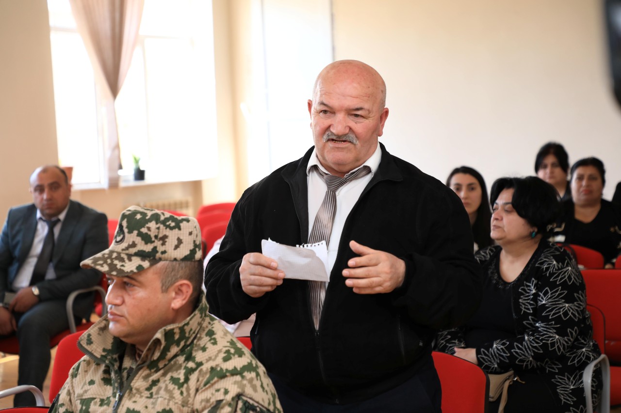 Niyazi Bayramov vətəndaşlarla növbəti görüş keçirdi - FOTOLAR