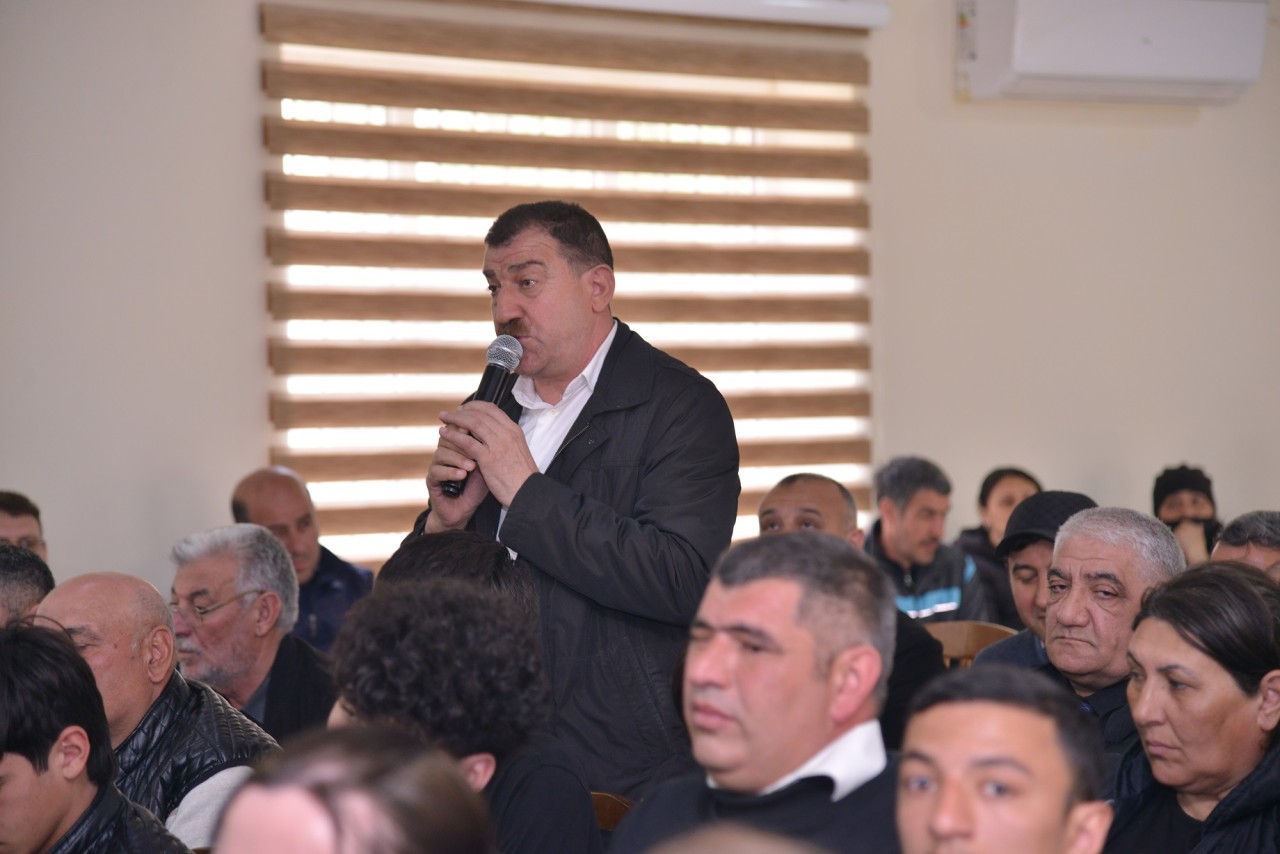 Süleyman Mikayılov vətəndaşların problemlərini dinlədi - FOTOLAR