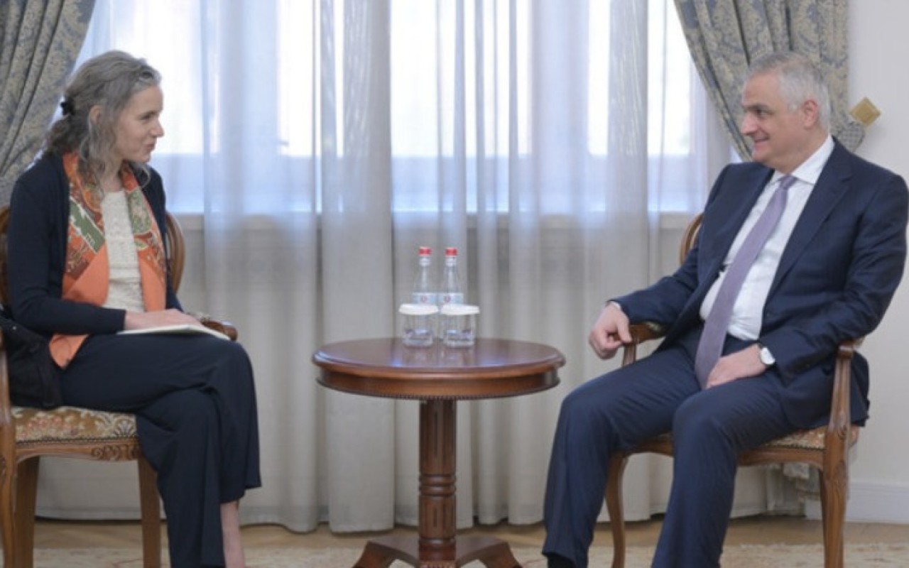 Sərhədin demarkasiyası prosesi müzakirə edildi 