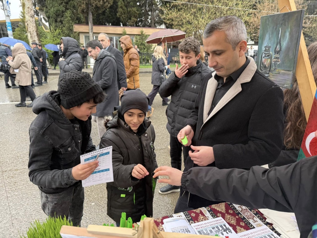 Gürcüstanın Prezidenti Novruz şənliyində iştirak edib - FOTOLAR