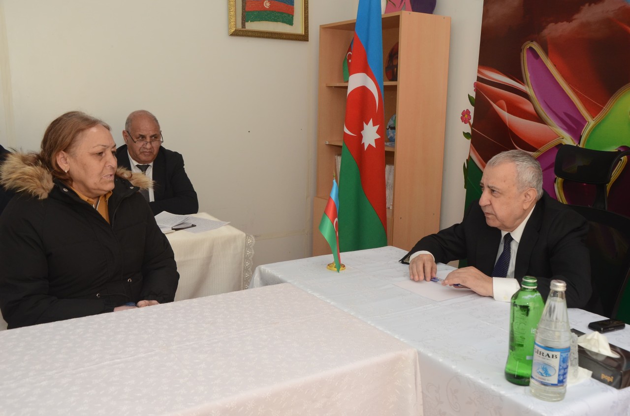 Malik İsaqov növbəti səyyar qəbul keçirdi - FOTOLAR