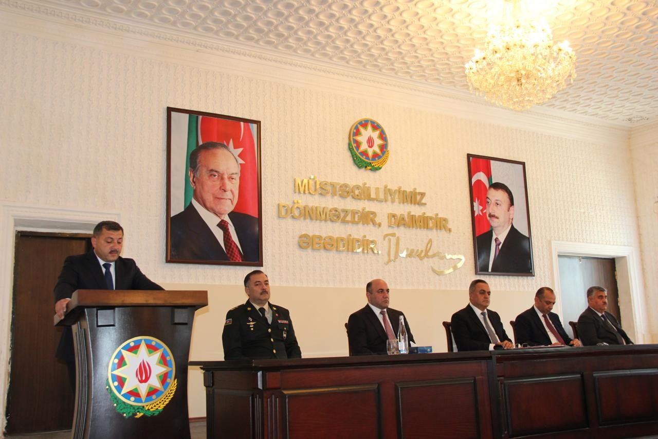 Goranboy RİH başçısı yanında şura iclası keçirildi - FOTOLAR
