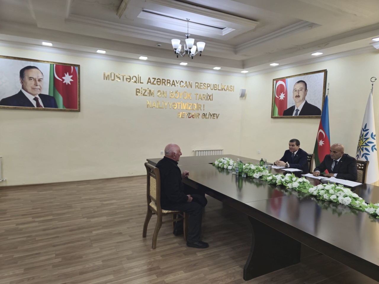 Deputat Bədəl Bədəlov seçicilərlə növbəti görüş keçirdi - FOTOLAR