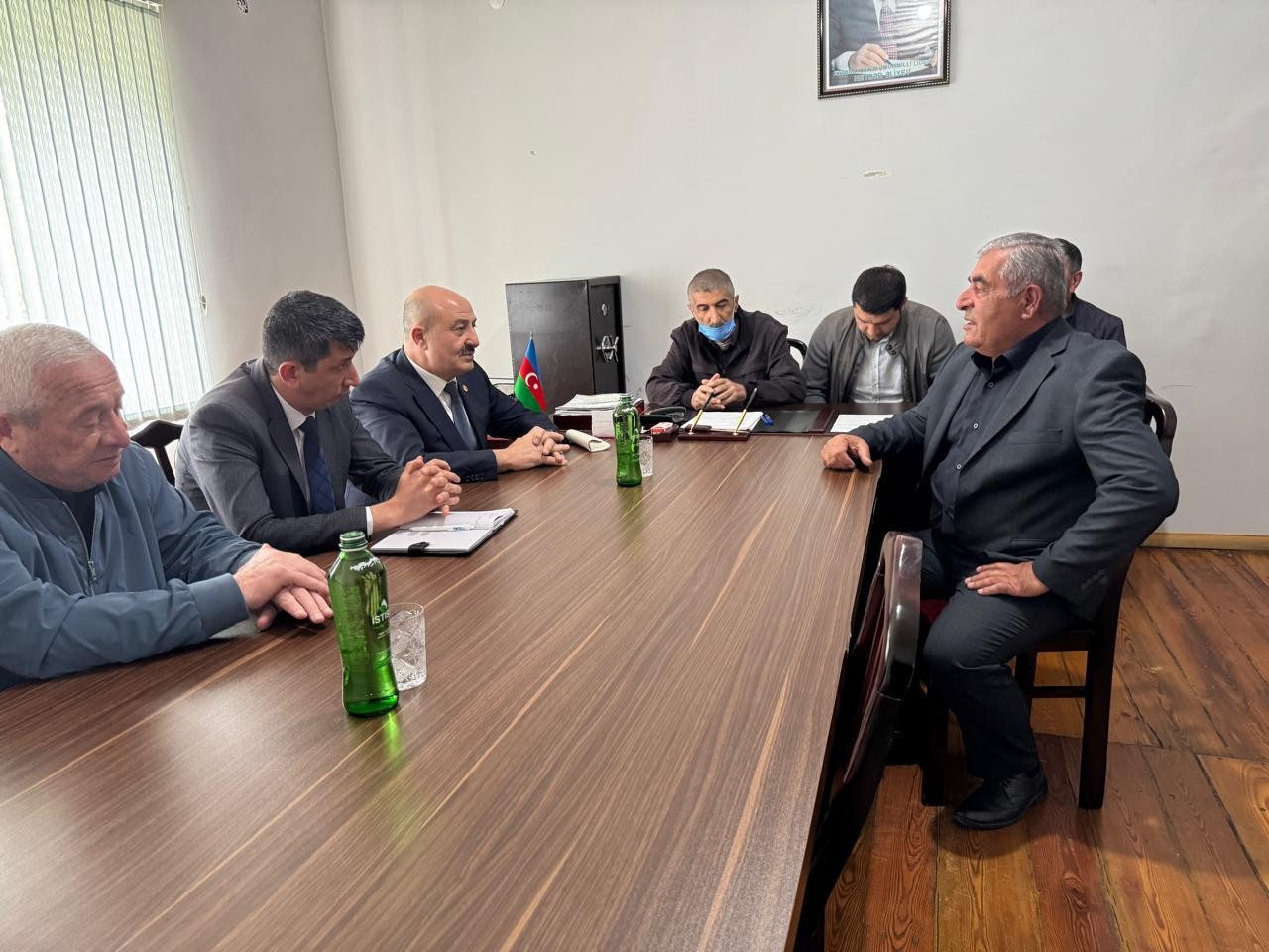 Deputat Asif Əsgərov şəhid ailəsini evində ziyarət edib, görüşlər keçirib - FOTOLAR