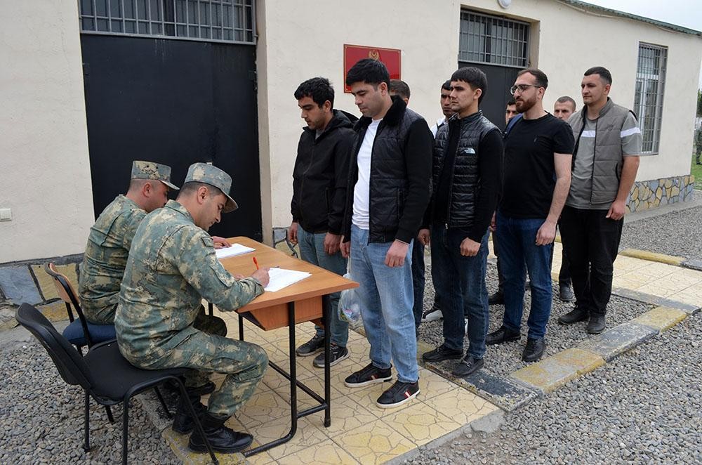 Hərbi vəzifəlilərlə növbəti təlim toplanışı başladı - FOTOLAR