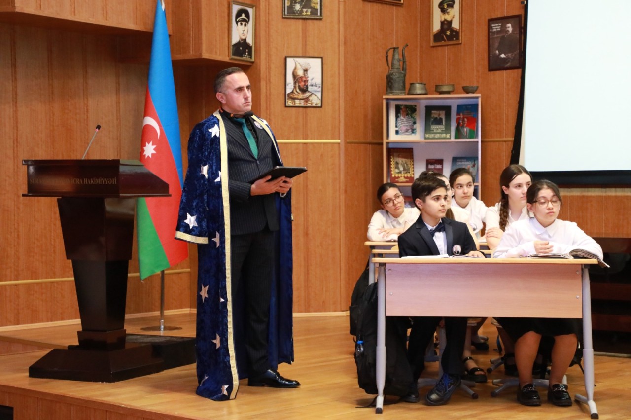 Suraxanıda referat-yazı müsabiqəsi keçirilib - FOTOLAR