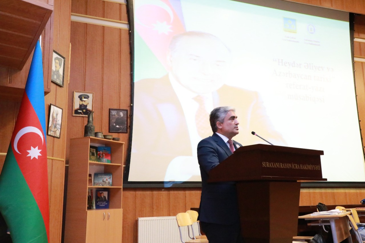 Suraxanıda referat-yazı müsabiqəsi keçirilib - FOTOLAR