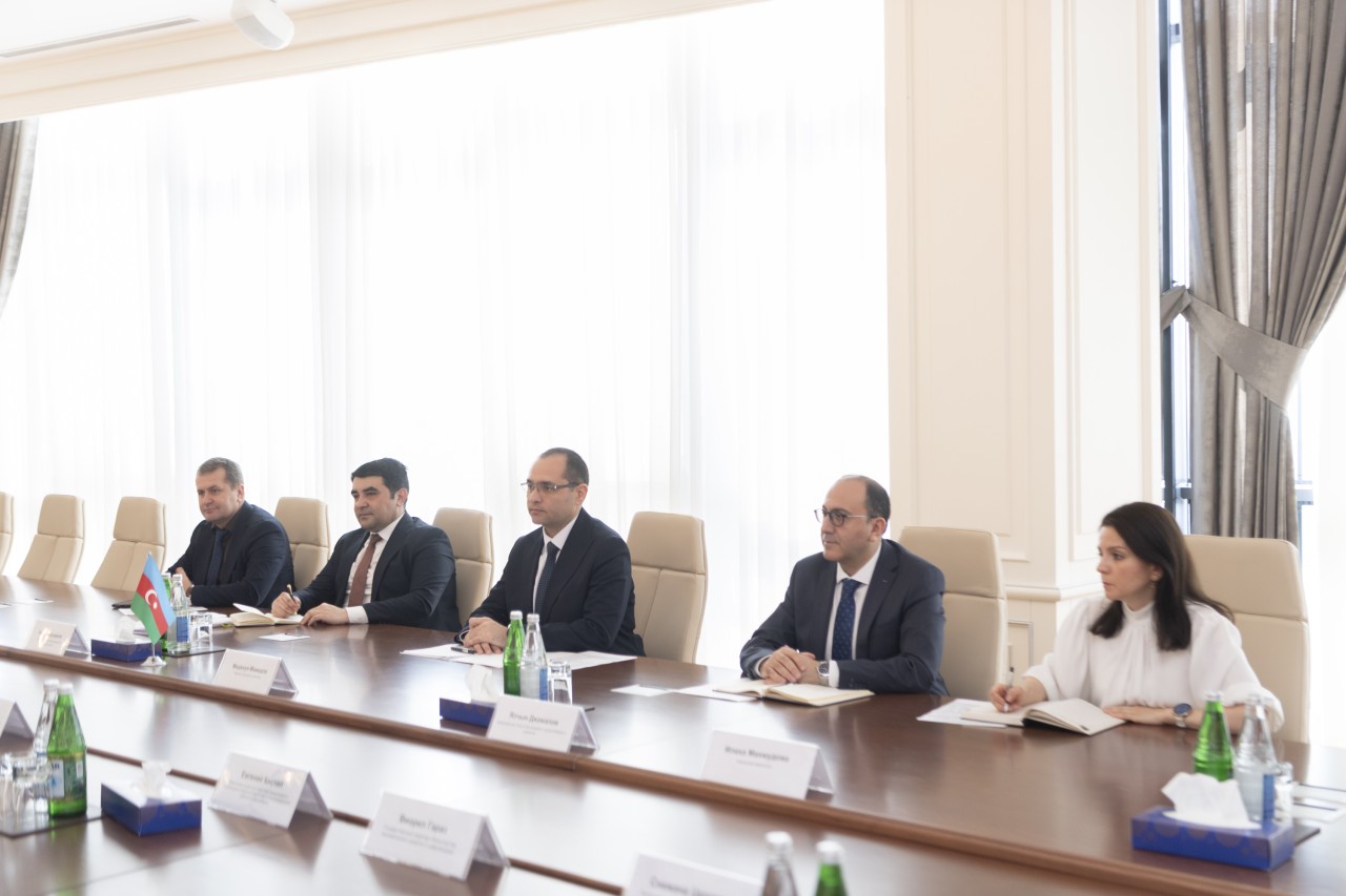 Nazir Məcnun Məmmədov Moldova nümayəndə heyəti ilə görüşüb - FOTOLAR