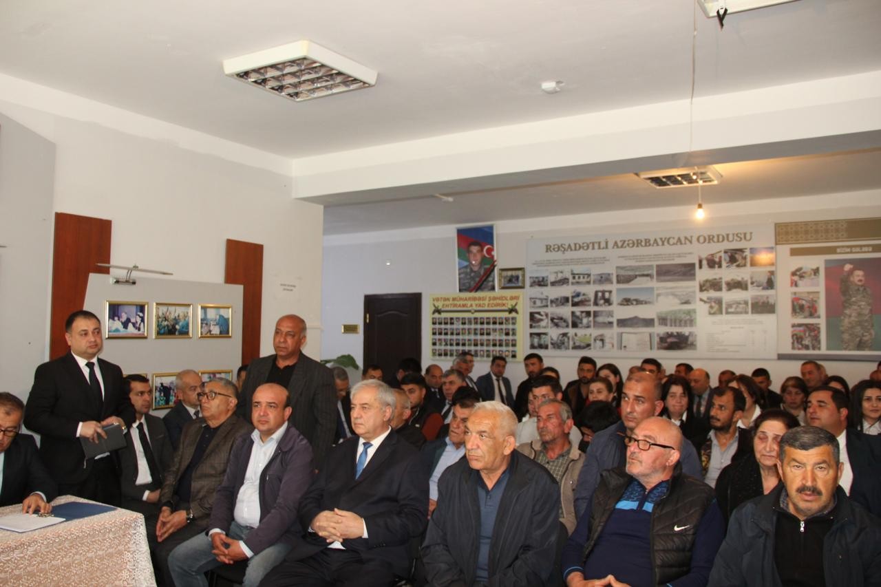 Goranboyun icra başçısı səyyar qəbul keçirdi - FOTOLAR